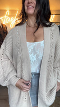 Load image into Gallery viewer, Chunky knit cardigan
