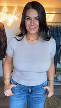 Load image into Gallery viewer, The Perfect Ribbed Short Sleeve