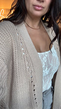 Load image into Gallery viewer, Chunky knit cardigan