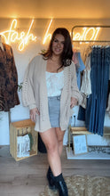 Load image into Gallery viewer, Chunky knit cardigan