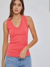Load image into Gallery viewer, V-neck Basic Tank