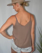 Load image into Gallery viewer, Double V-neck Cami Top
